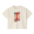 Retro K-Beauty Graphic Top Boxy Tee
