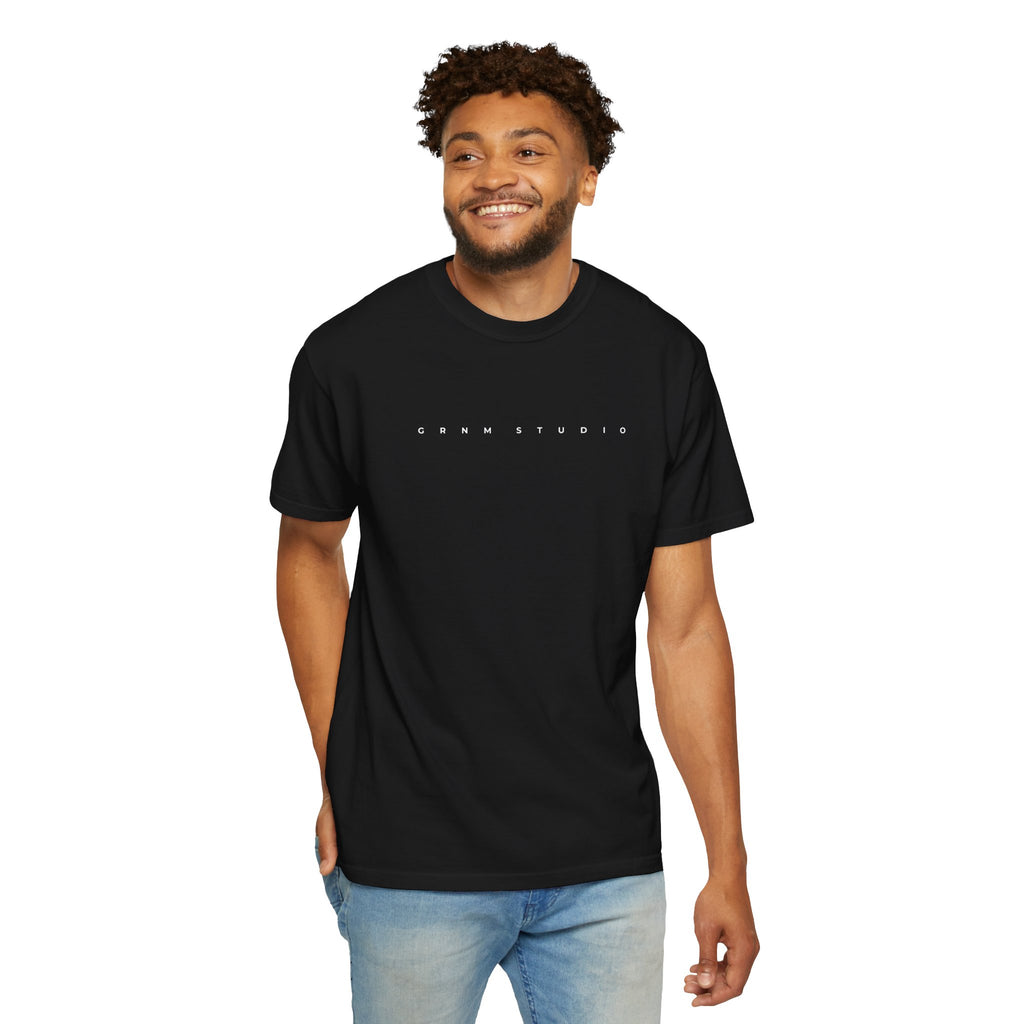 Essential Graphic T-Shirt — 'ESSENTIAL STREETWEAR' Back Print Garment-Dyed Tee