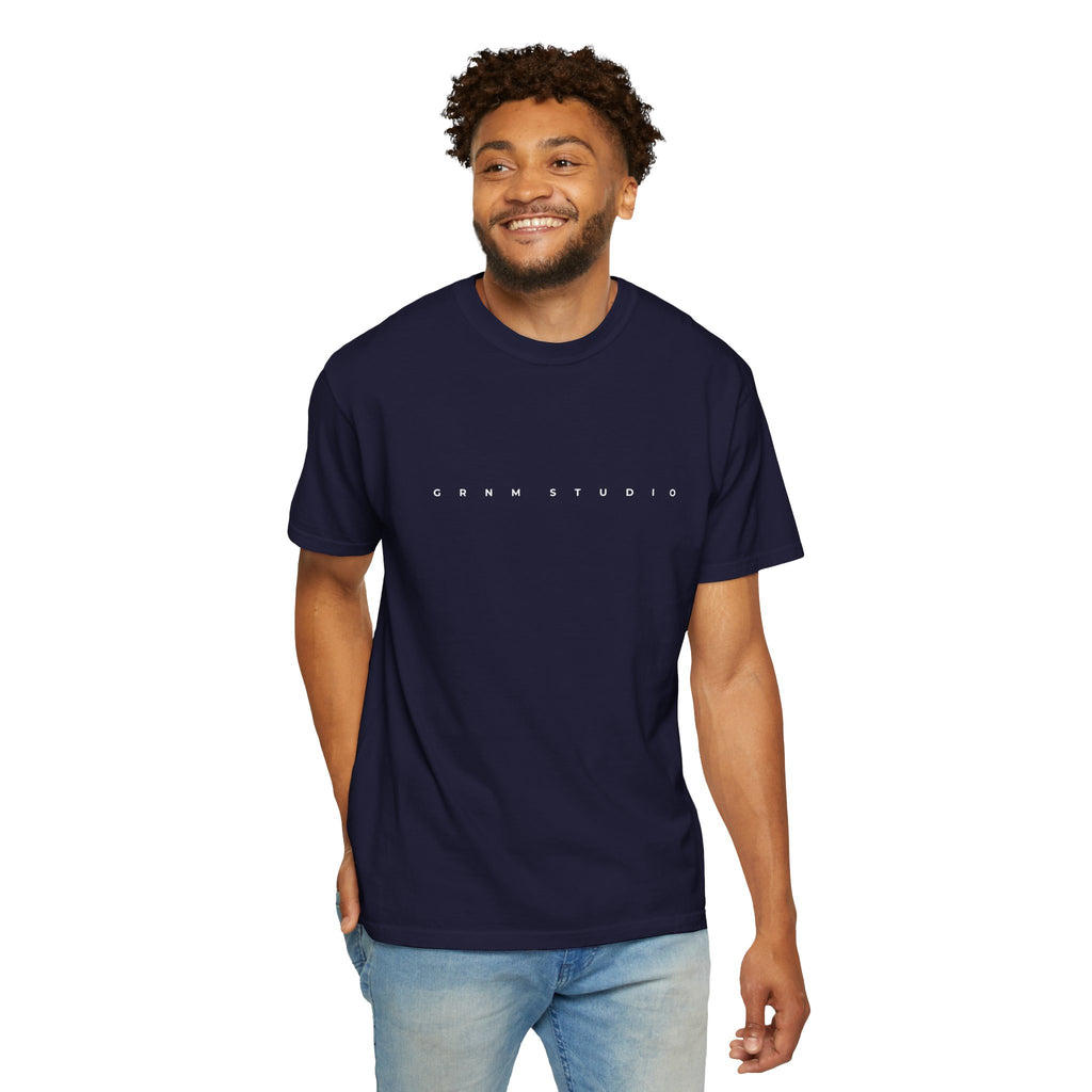 Essential Graphic T-Shirt — 'ESSENTIAL STREETWEAR' Back Print Garment-Dyed Tee