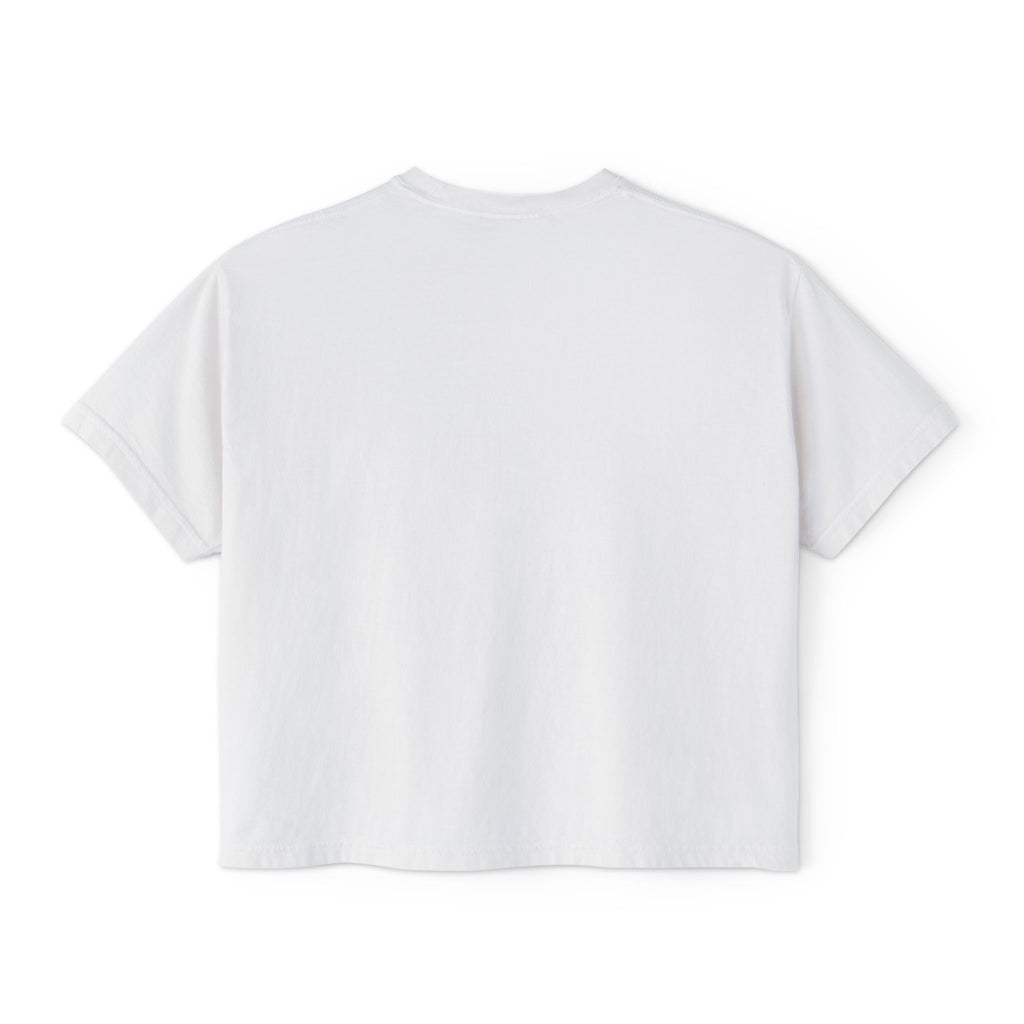 Retro K-Beauty Graphic Top Boxy Tee