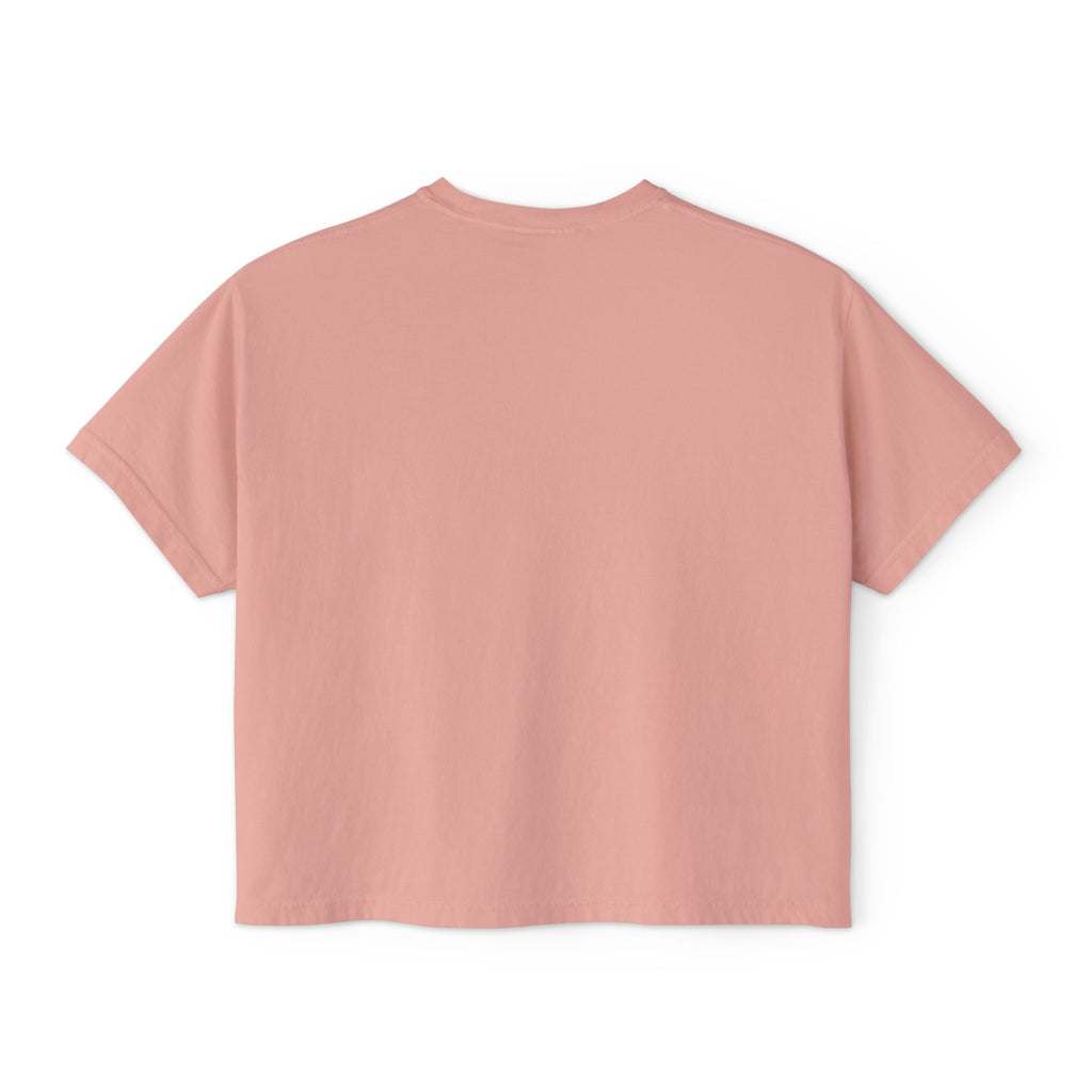 Retro K-Beauty Graphic Top Boxy Tee