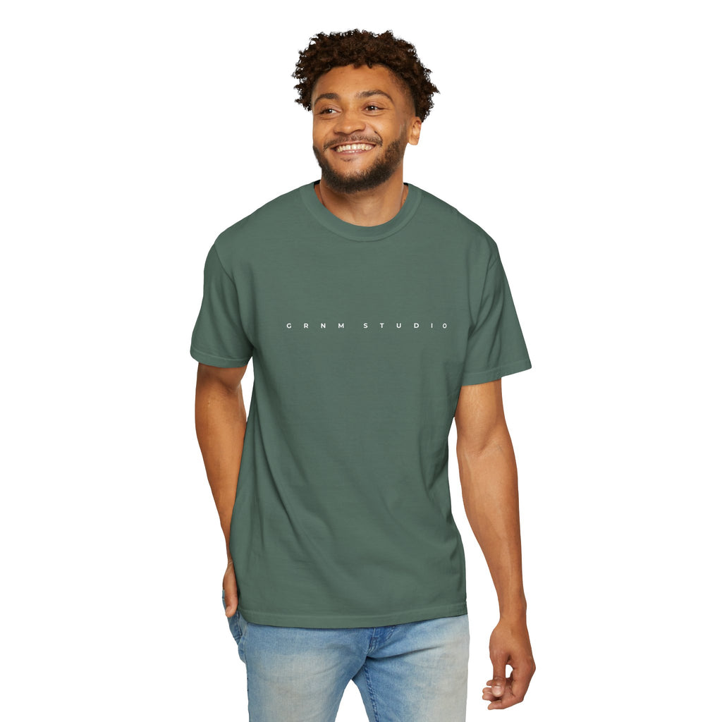 Essential Graphic T-Shirt — 'ESSENTIAL STREETWEAR' Back Print Garment-Dyed Tee
